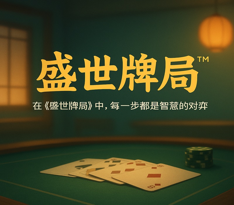 在盛世牌局中，每一步都是智慧的对弈